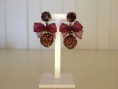 shamballa bruin met bordeaux strik